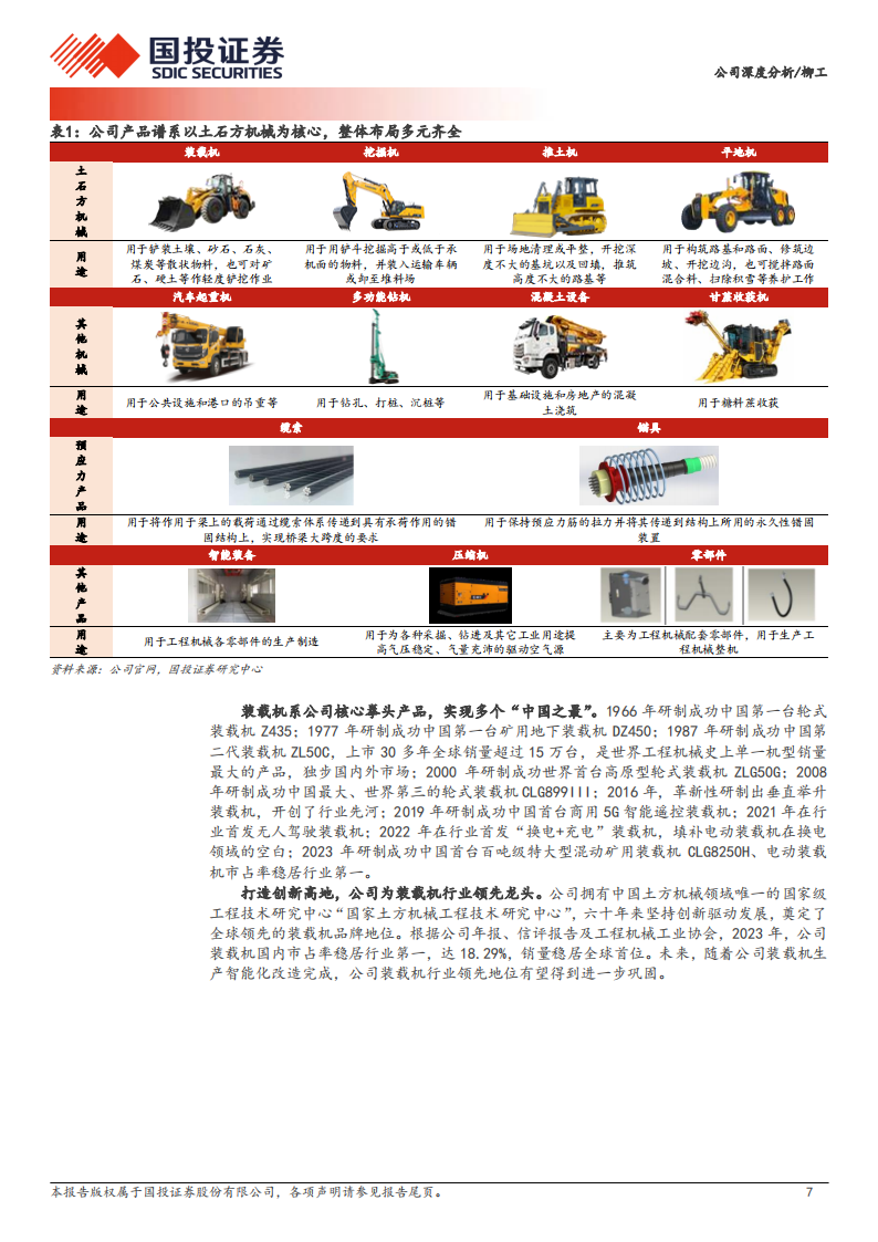 柳工研究报告：国改先锋兑现业绩，多元化绘成长蓝图,柳工,工程机械,柳工,工程机械,第7张