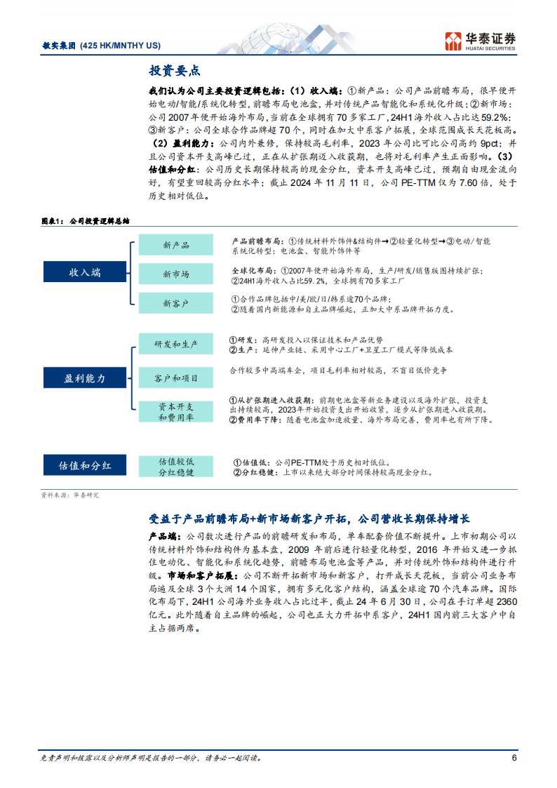 敏实集团研究报告：传统外饰件升级，电池盒等加速放量,敏实集团,外饰件,电池盒,汽车,敏实集团,外饰件,电池盒,汽车,第6张