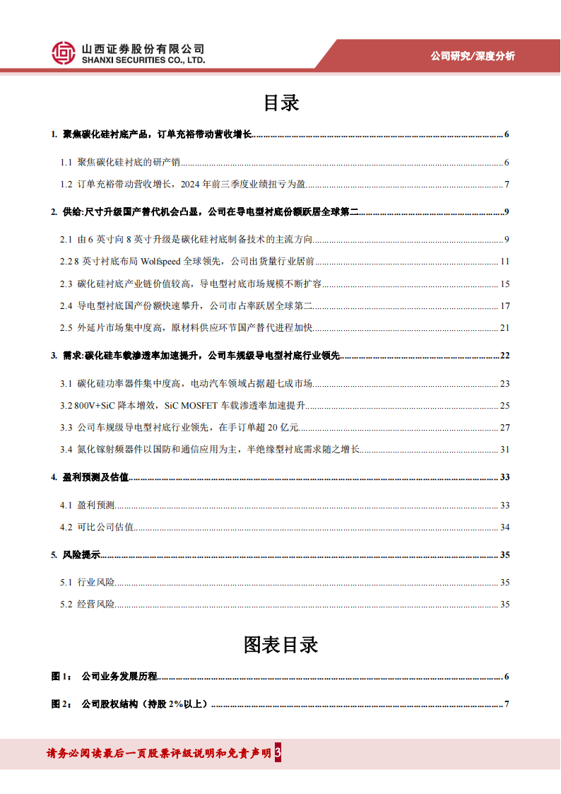 天岳先进研究报告：车规级衬底批量供给行业领先，产能释放持续增强盈利能力,天岳先进,车规级,衬底,芯片,天岳先进,车规级,衬底,芯片,第3张