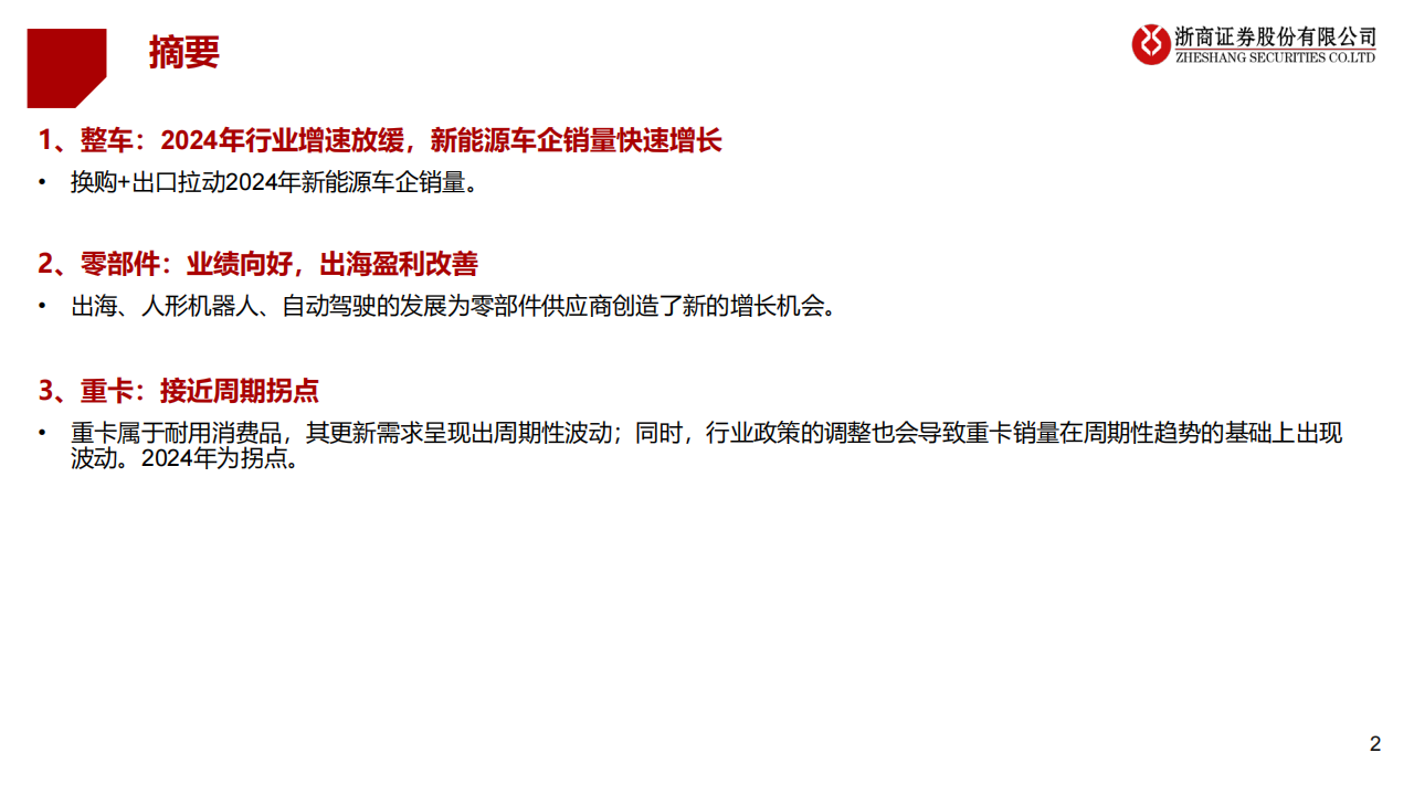 2025年汽车行业年度投资策略：换购出口拉动总需求，AI应用带来新机遇,汽车,换购,出口,AI,汽车,换购,出口,AI,第2张