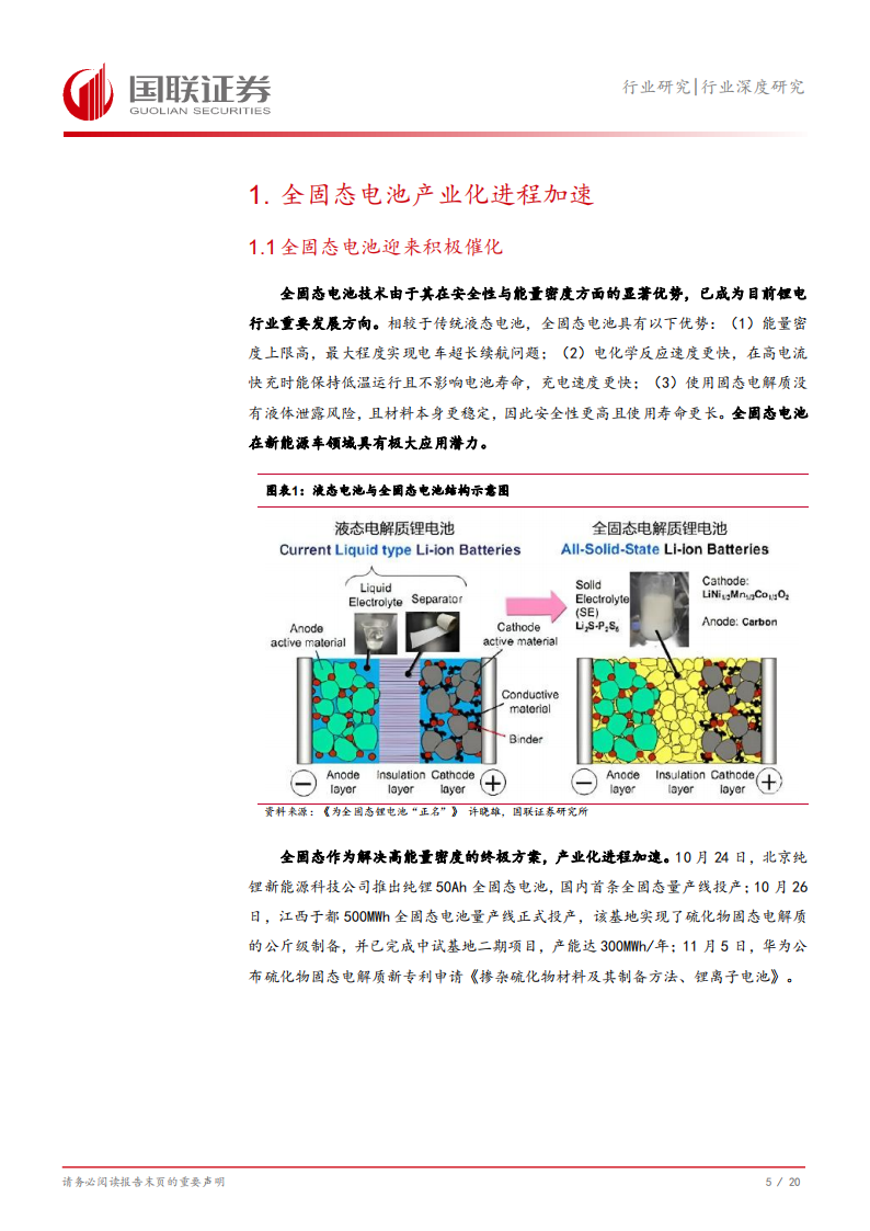 固态电池专题报告：硫化物固态电池产业化提速,固态电池,硫化物,新能源,固态电池,硫化物,新能源,第6张