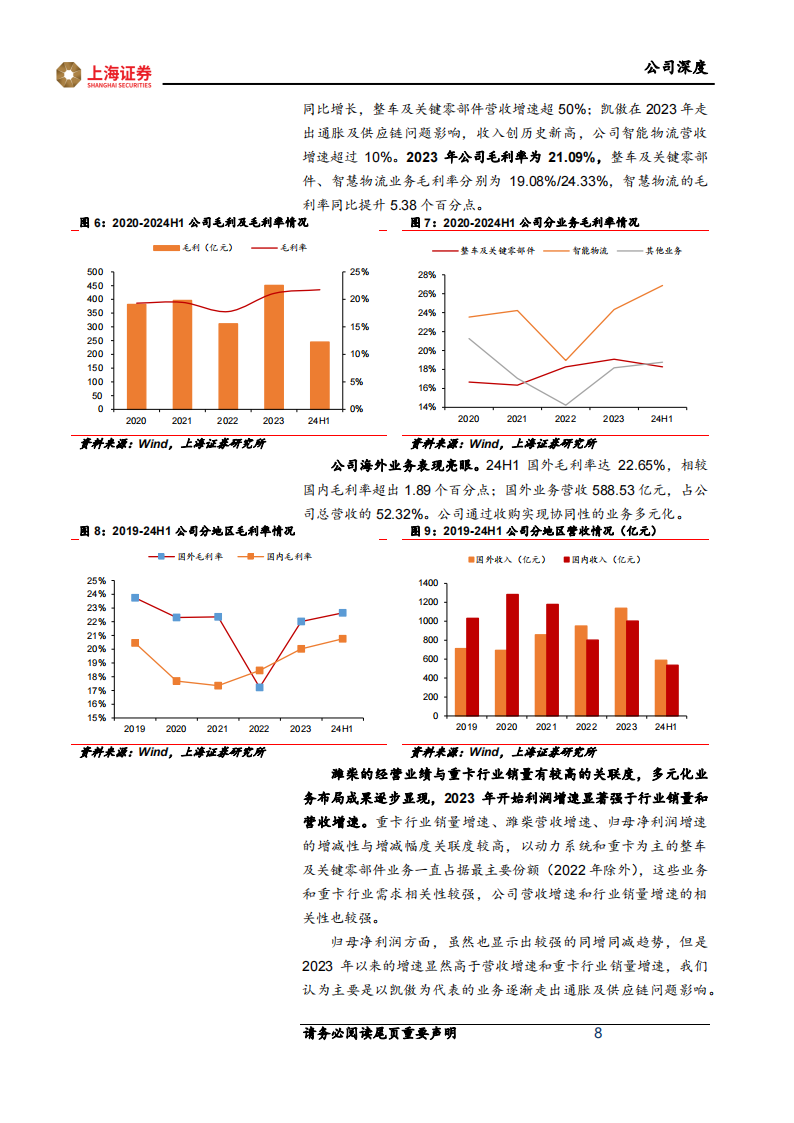 潍柴动力研究报告：重卡动力国内领跑，多业务协同打开业务增长新空间,潍柴动力,重卡,潍柴动力,重卡,第8张