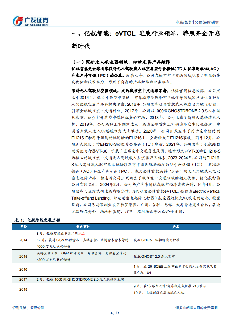 亿航智能研究报告：资质齐全铸就行业龙头，百花待放亿航已摘头筹,亿航智能,低空经济,亿航智能,低空经济,第4张