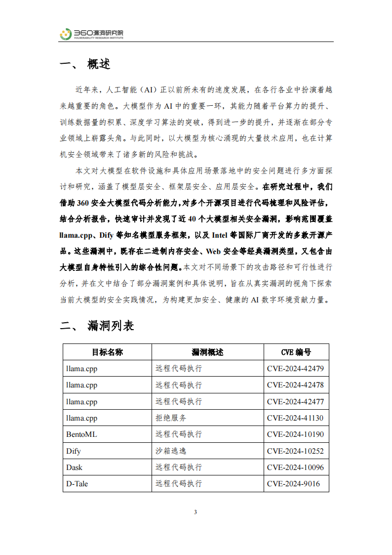 360漏洞研究院-大模型安全实践报告：真实漏洞视角下的全面探讨,大模型,安全,漏洞,大模型,安全,漏洞,第3张