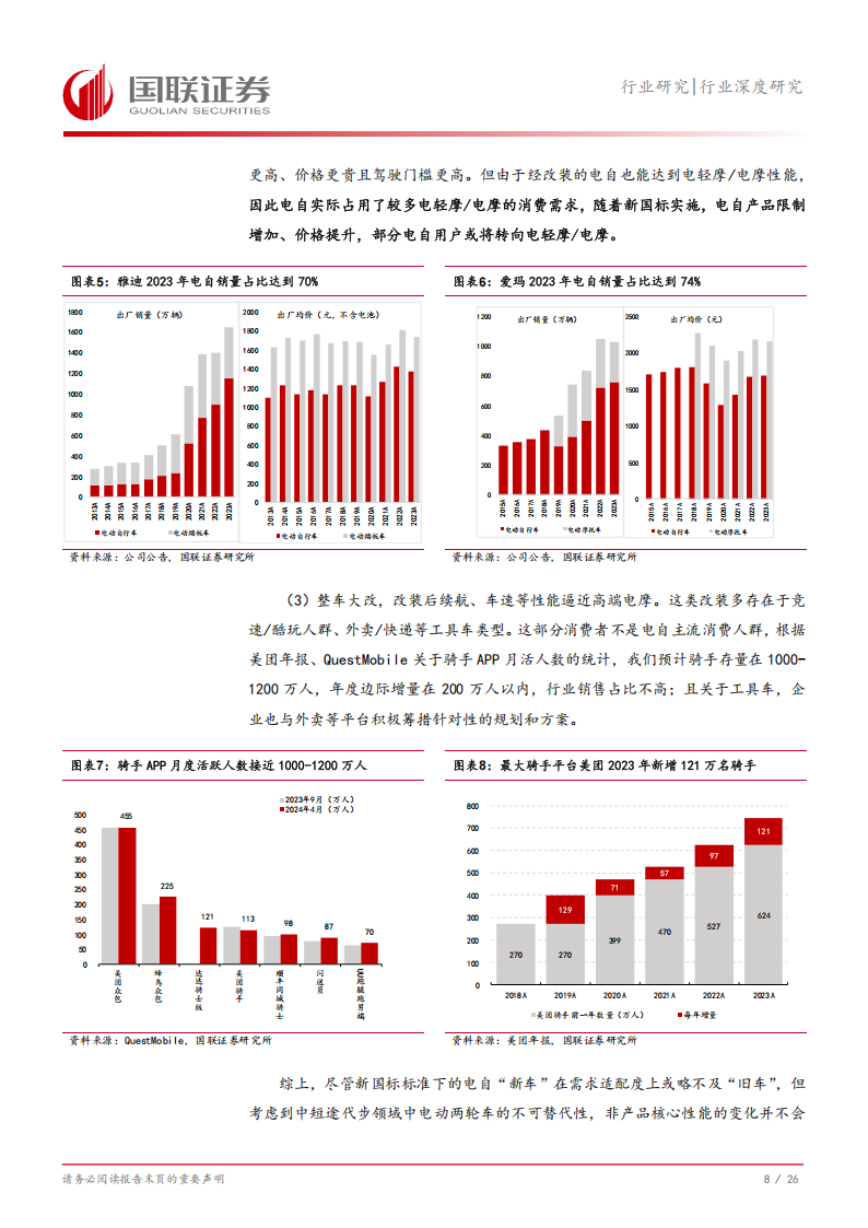 两轮车行业专题分析：如何看待2025年行业销量及格局变化？,两轮车,新能源,第9张