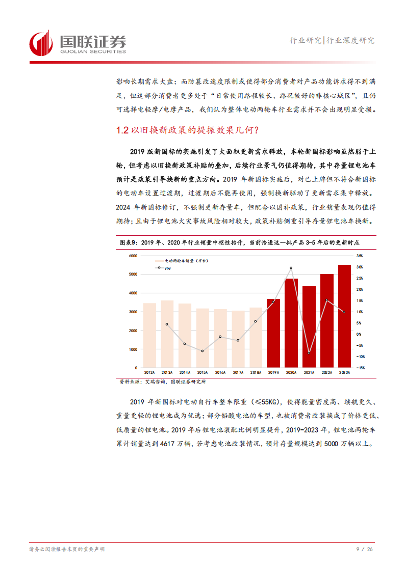 两轮车行业专题分析：如何看待2025年行业销量及格局变化？,两轮车,新能源,第10张