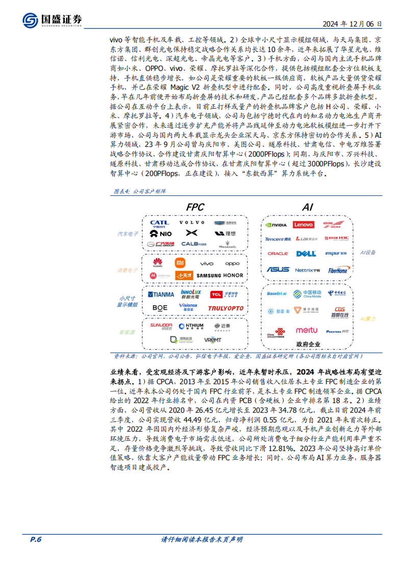 弘信电子研究报告：FPC业务拐点将临，AI算力加速前进,弘信电子,FPC,AI,算力,弘信电子,FPC,AI,算力,第6张