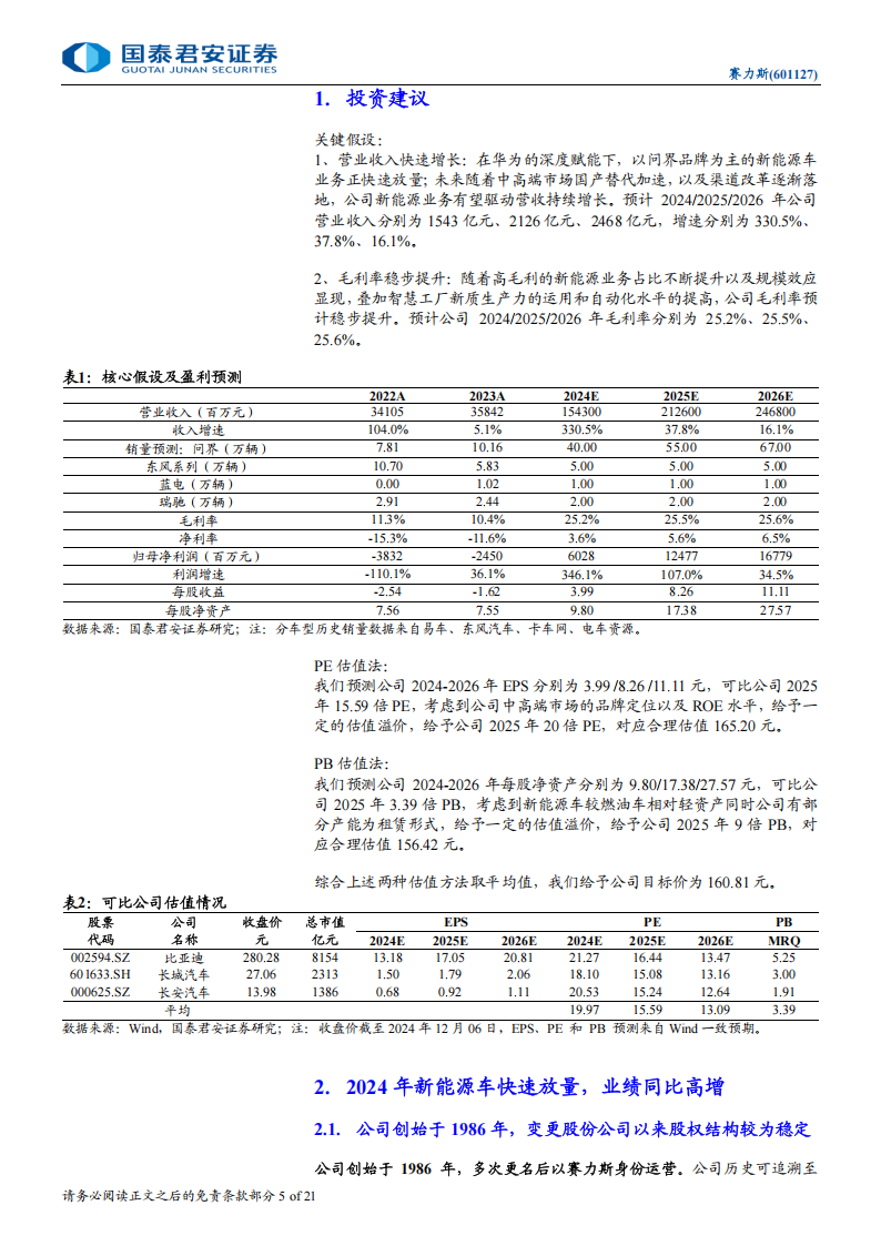 赛力斯研究报告：中高端市场持续突破，渠道变革带来增量,赛力斯,华为,赛力斯,华为,第5张