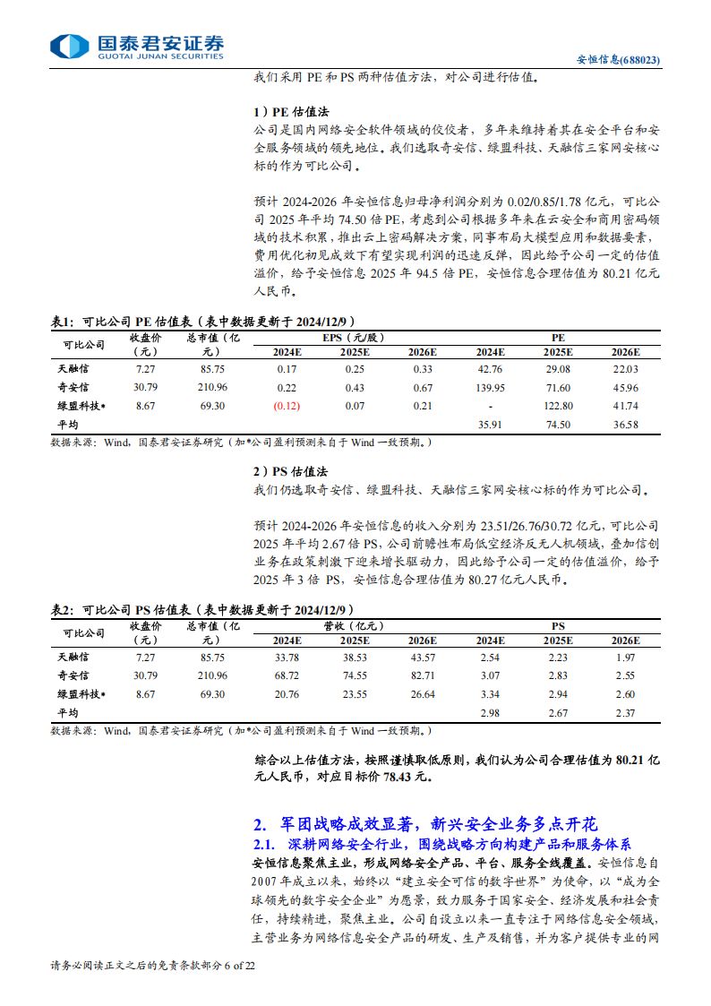 安恒信息研究报告：AI引领核心战略，抢占反无人机市场,安恒信息,AI,反无人机,安恒信息,AI,反无人机,第6张