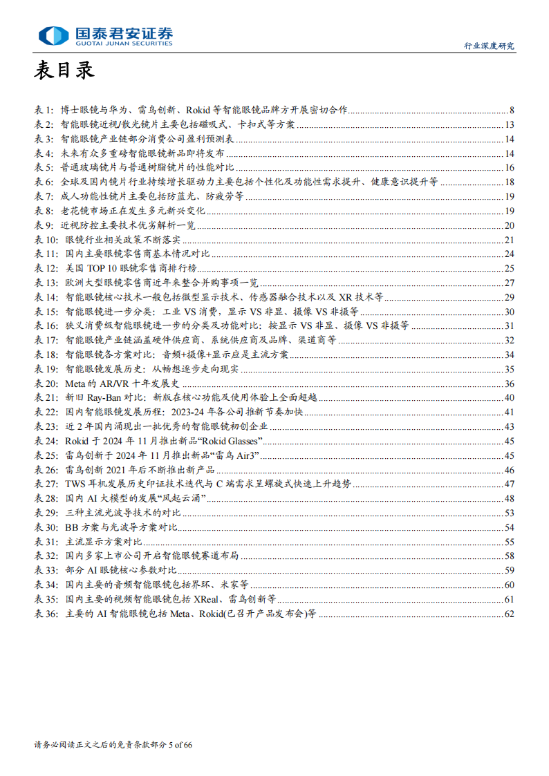 智能眼镜行业专题报告：技术功能突破，渠道制造受益,智能眼镜,AI,智能眼镜,AI,第5张