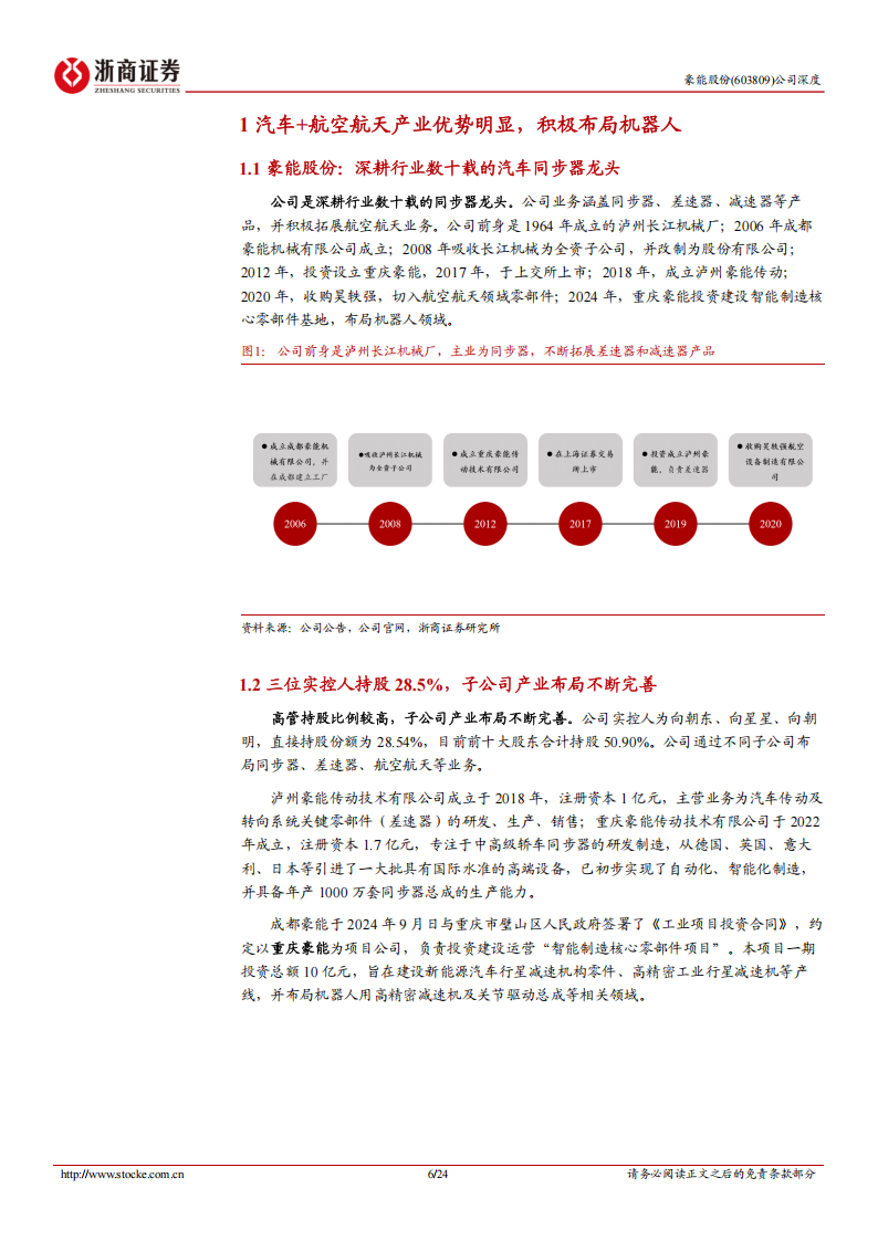 豪能股份研究报告：机械传动龙头，新能源车、机器人业务加速发展,豪能股份,机械传动,新能源车,机器人,豪能股份,机械传动,新能源车,机器人,第6张