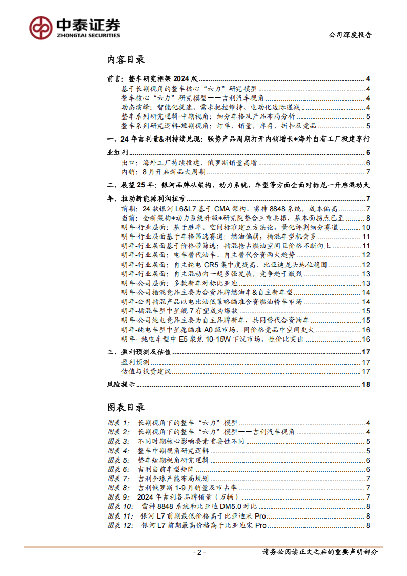 吉利汽车分析报告：架构迭代&产品力提升，加速追赶龙一,吉利汽车,新能源汽车,吉利汽车,新能源汽车,第2张