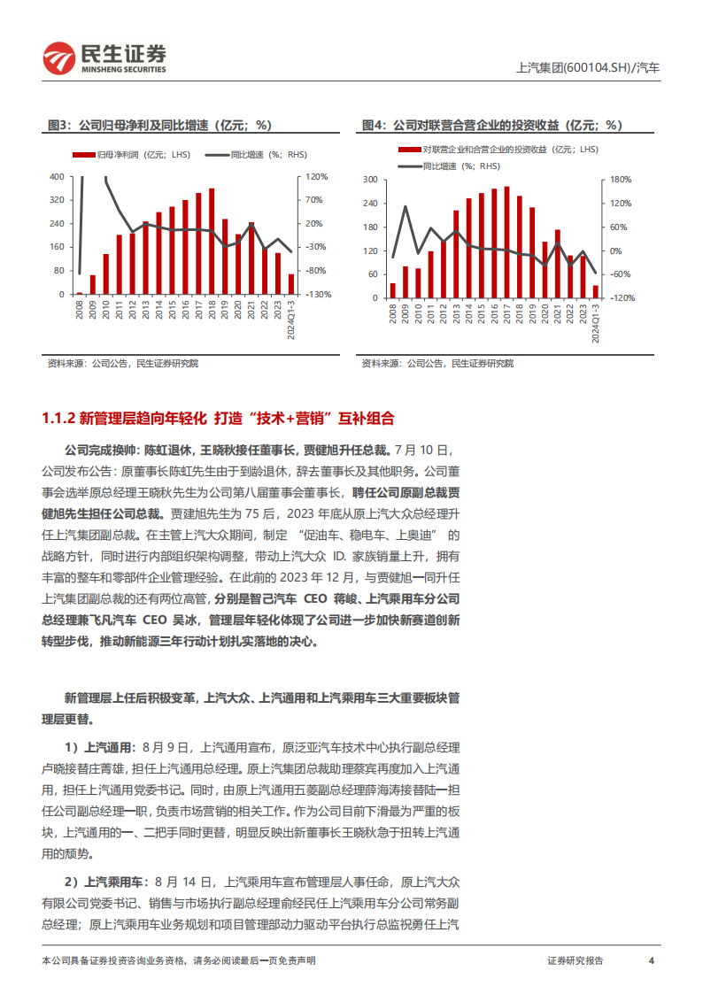 上汽集团研究报告：深化改革决心，加快转型发展,上汽集团,上汽集团,第4张