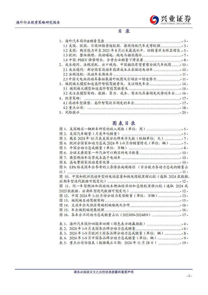 海外汽车行业2025年度投资策略：混动车型发力海外，高阶智驾加速普及,海外,汽车,混动,高阶智驾,海外,汽车,混动,高阶智驾,第2张