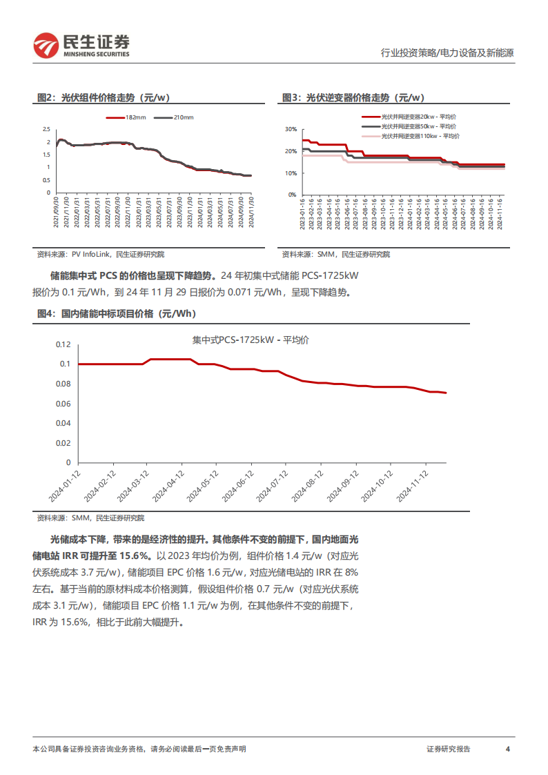 储能行业2025年度投资策略：大储放量，构网兴起,储能,新能源,储能,新能源,第4张