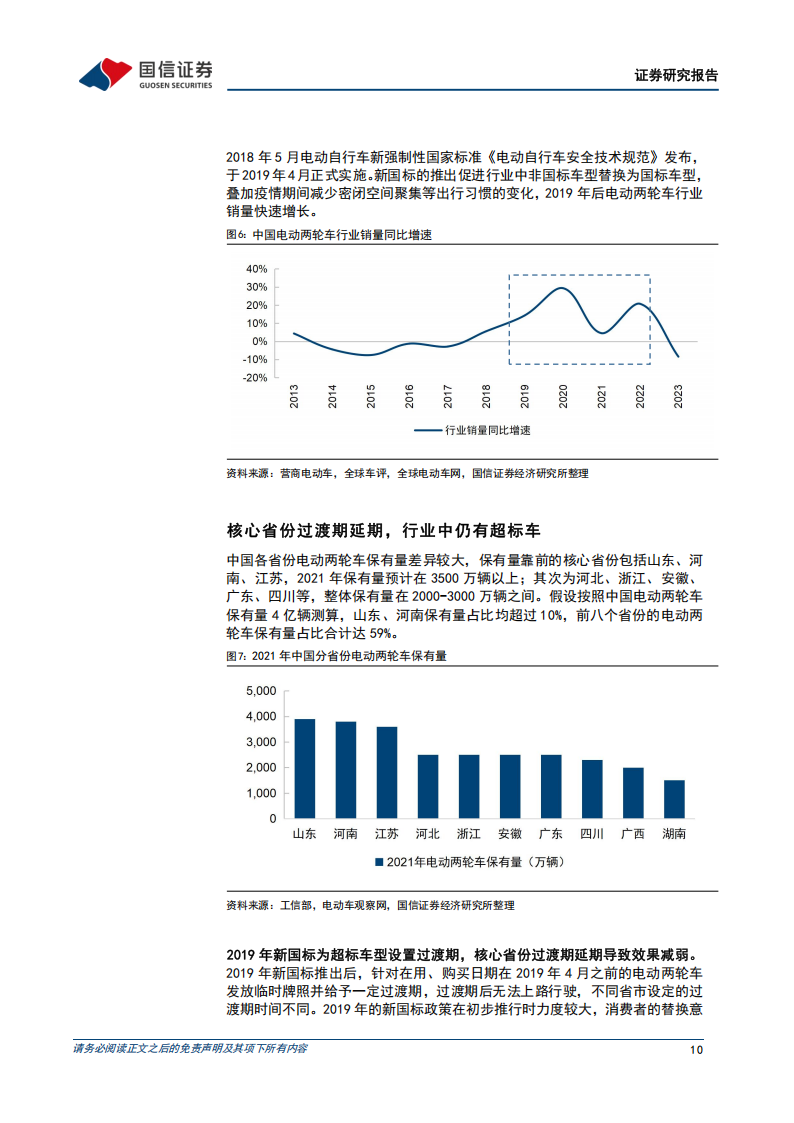 电动两轮车行业研究：政策发力叠加格局优化，行业高景气拐点渐近,电动两轮车,电动两轮车,第10张