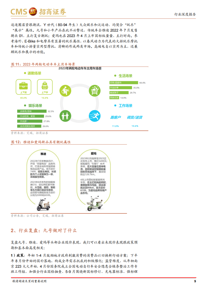 电动两轮车行业研究报告：两轮车高端化、智能化引领，摩托车电动化方兴未艾,电动两轮车,智能化,摩托车,电动两轮车,智能化,摩托车,第9张