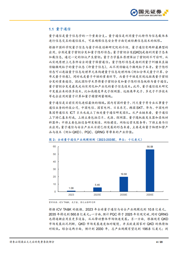 量子信息技术行业专题研究报告：量子技术蓬勃发展，长期成长空间广阔,量子信息,安全,量子信息,安全,第4张