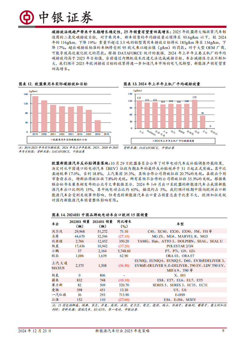 新能源汽车行业2025年度策略：行业触底回升，新技术加速落地,新能源汽车,新能源汽车,第9张