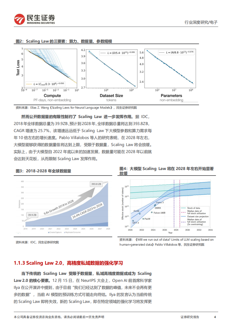 电子行业专题报告：AI新范式，云厂商引领+内需为王,电子,AI,电子,AI,第4张