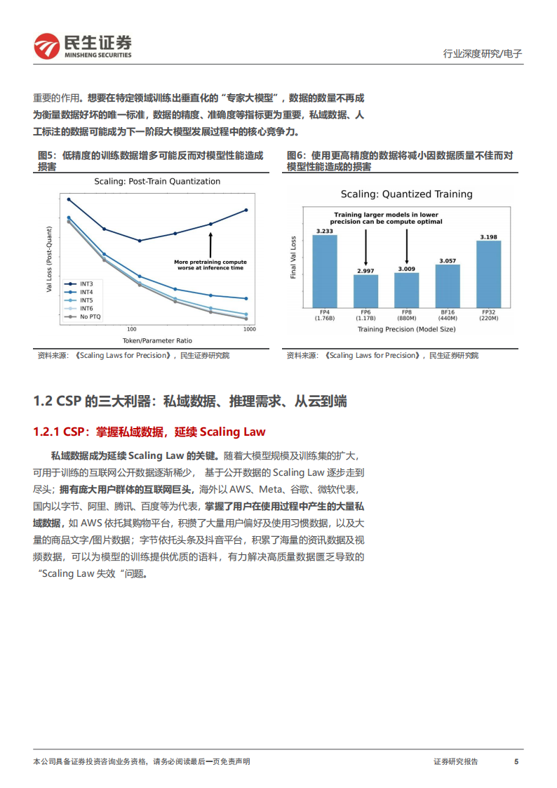 电子行业专题报告：AI新范式，云厂商引领+内需为王,电子,AI,电子,AI,第5张