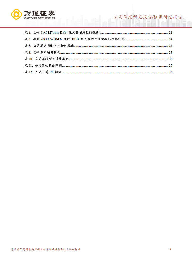 源杰科技研究报告：国产领先光芯片厂商，高端市场蓄势待发,源杰科技,国产,光芯片,源杰科技,国产,光芯片,第4张