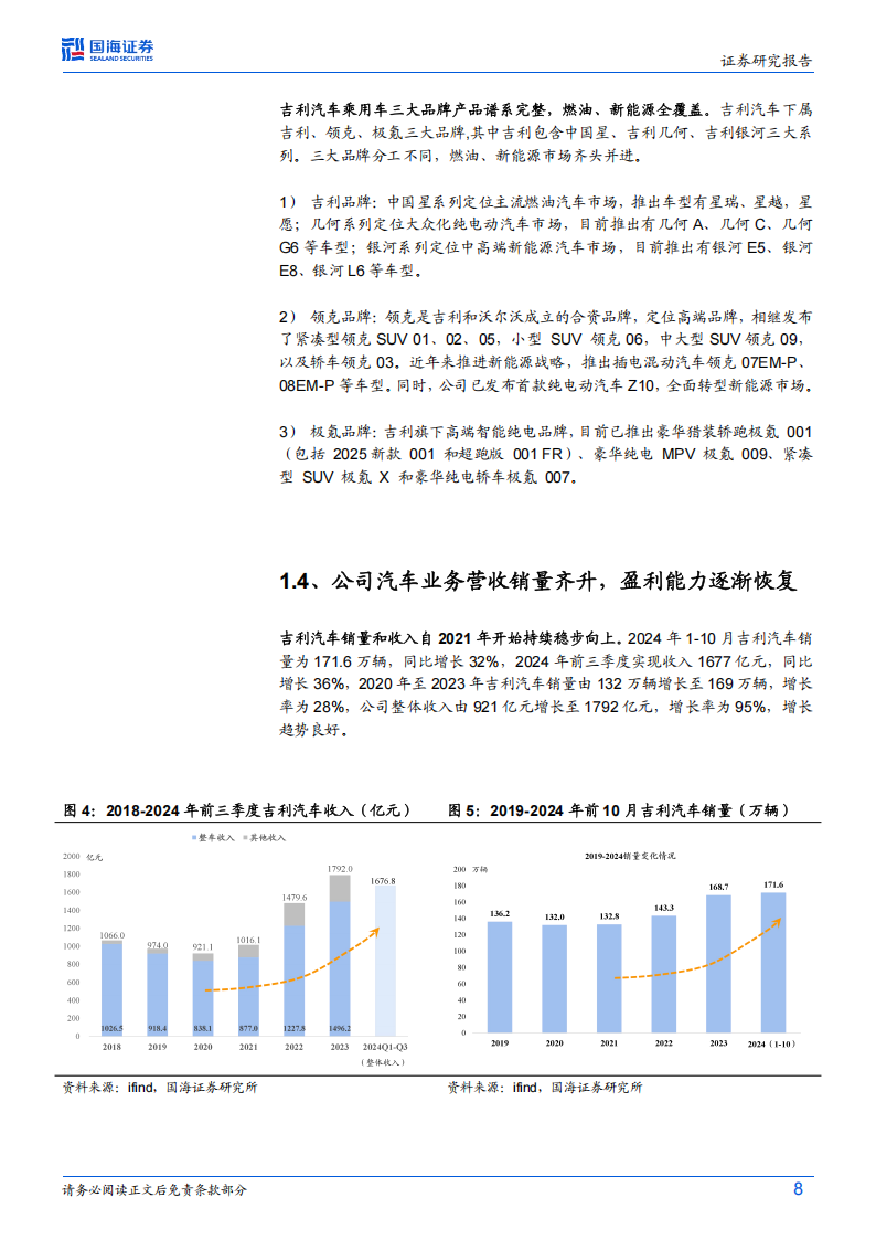 吉利汽车研究报告：电动智能下半场，三大增量开启吉利新时代,吉利汽车,新能源汽车,吉利汽车,新能源汽车,第8张