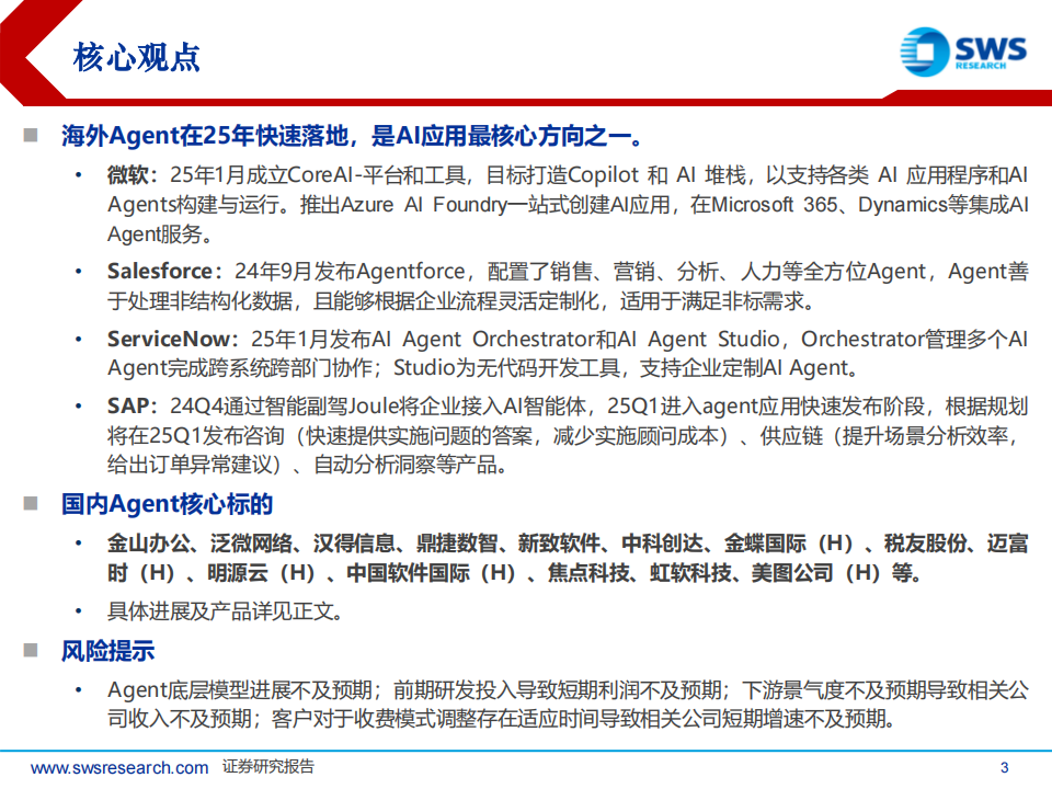 AI行业专题报告：Agent如何重构软件生态？,AI,Agent,AI,Agent,第3张