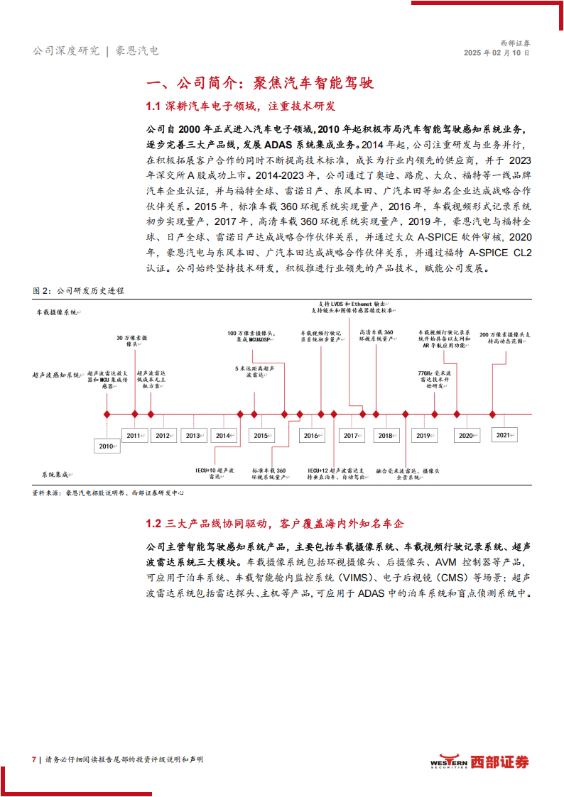 豪恩汽电研究报告：智驾感知层国产龙头，新能源+出海打开成长空间,豪恩汽电,智驾,感知层,国产,新能源,出海,豪恩汽电,智驾,感知层,国产,新能源,出海,第7张