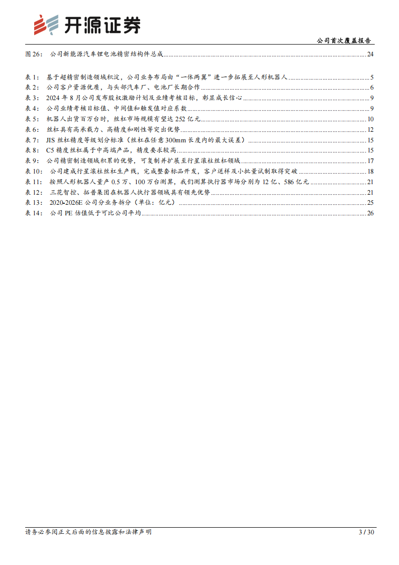 震裕科技研究报告：精密零部件隐形冠军，人形机器人黑马崭露头角,震裕科技,精密零部件,人形机器人,震裕科技,精密零部件,人形机器人,第3张