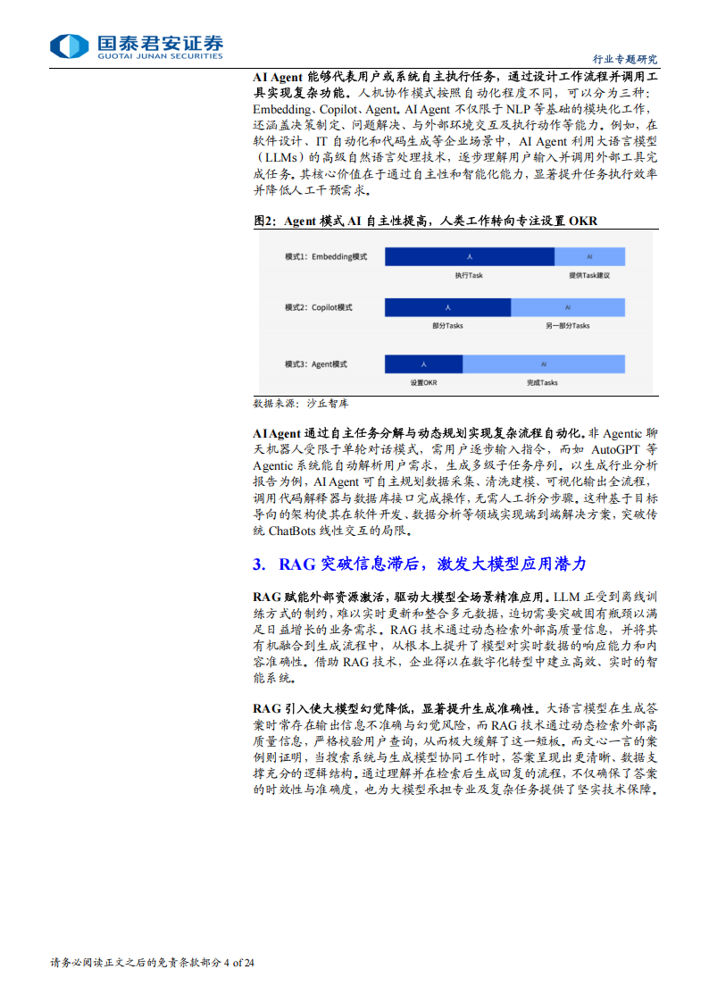 AI行业专题分析：AI Agent突破ChatBot形式渗透全产业,AI,AI,Agent,ChatBot,AI,AI Agent,ChatBot,第4张