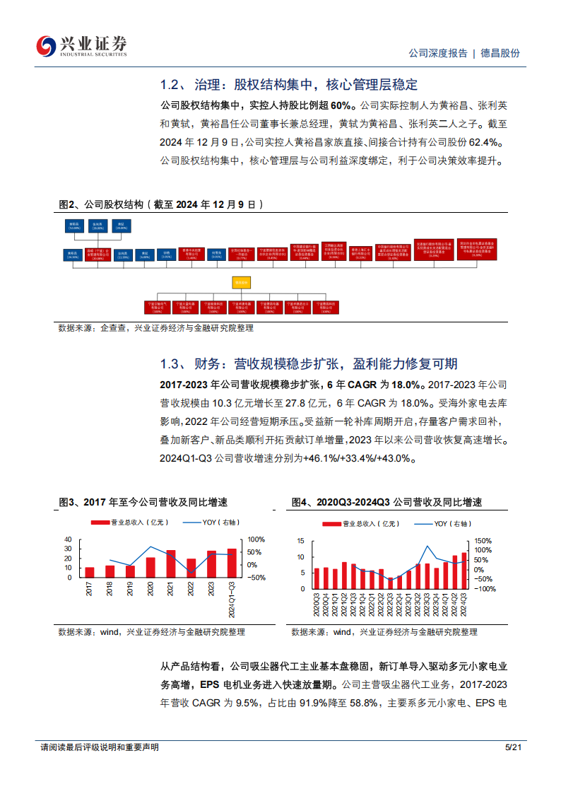 德昌股份研究报告：家电汽零双轮驱动，多元布局兑现高成长,德昌股份,家电,汽零,德昌股份,家电,汽零,第5张