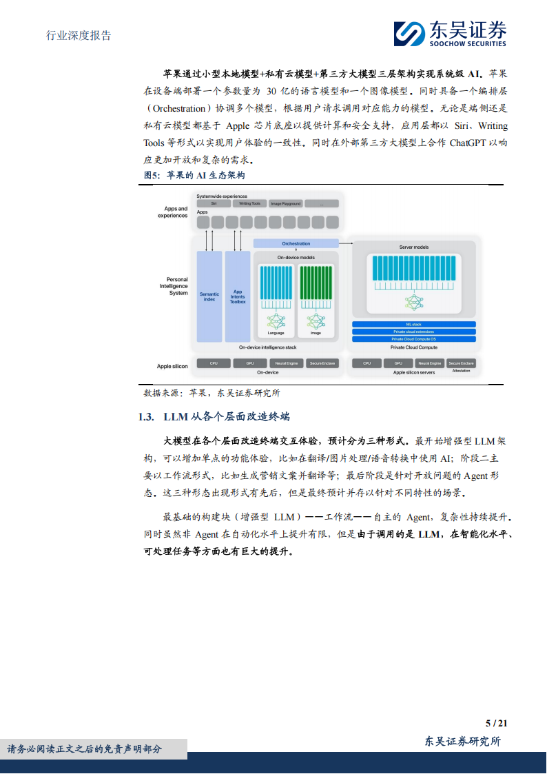 电子行业专题报告：端侧AI，模型创新快速迭代，看好苹果引领AI硬件起飞,电子,AI,苹果,电子,AI,苹果,第5张