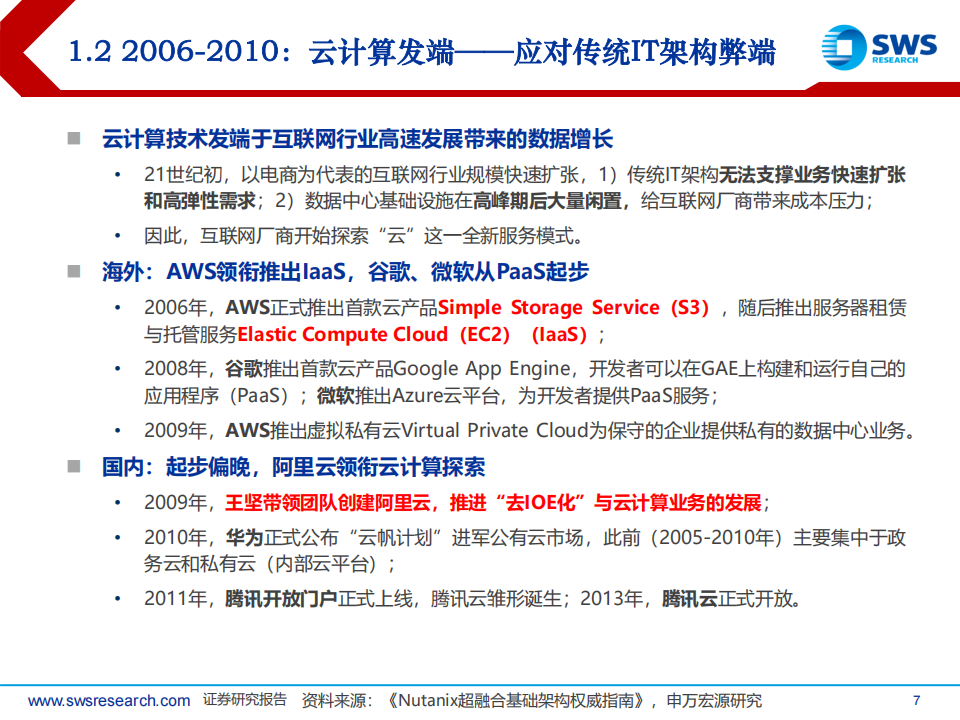 云计算行业专题报告：云计算20年与云AI展望,云计算,AI,云计算,AI,第7张