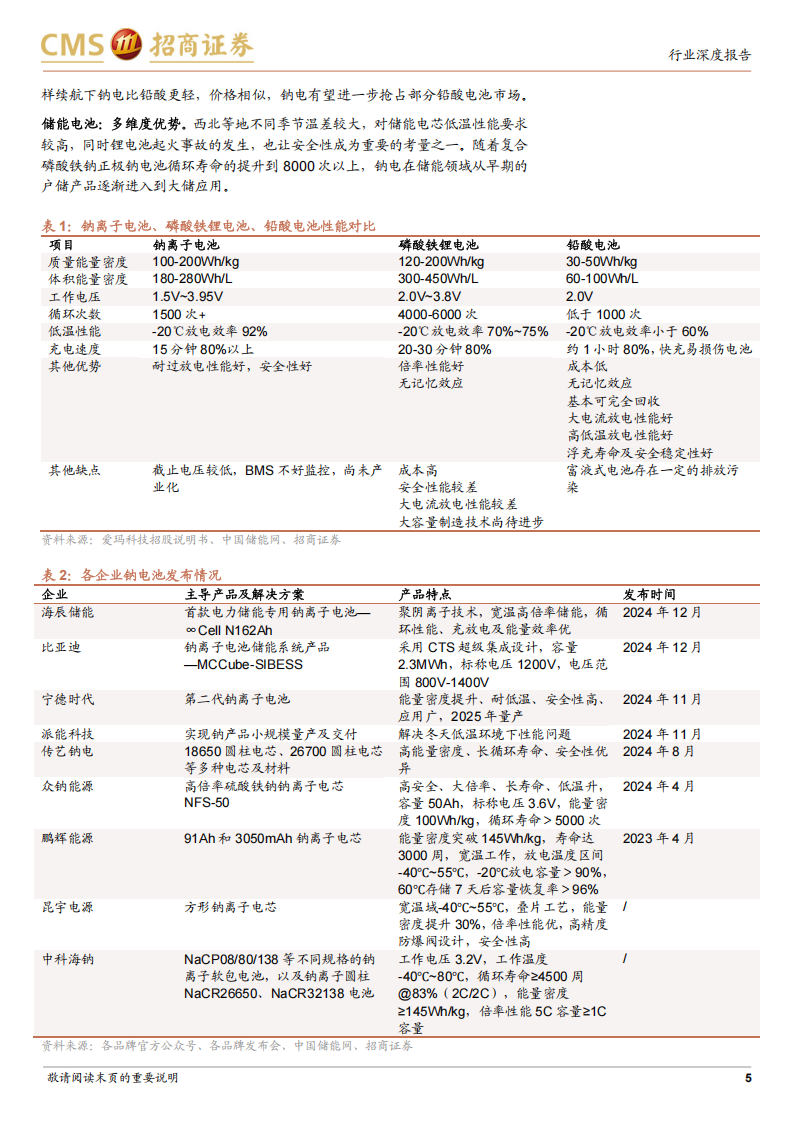 钠离子电池行业专题分析：钠离子电池有望逐步走向规模应用,钠离子电池,钠离子电池,第5张