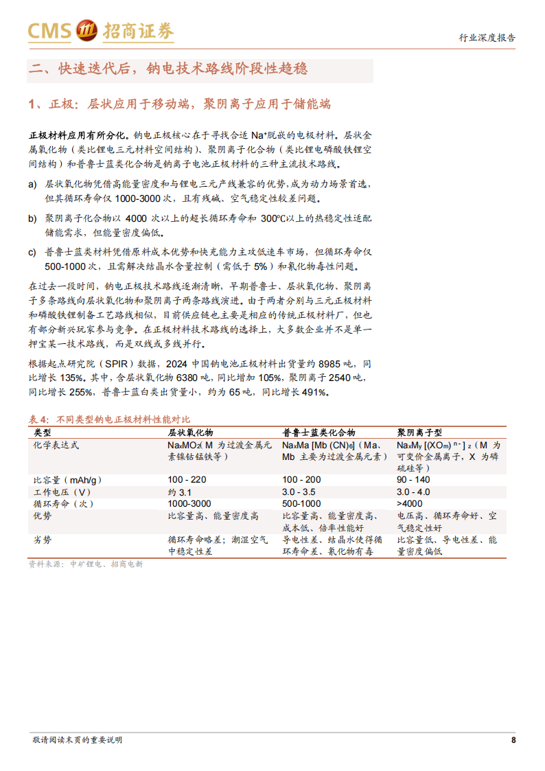 钠离子电池行业专题分析：钠离子电池有望逐步走向规模应用,钠离子电池,钠离子电池,第8张