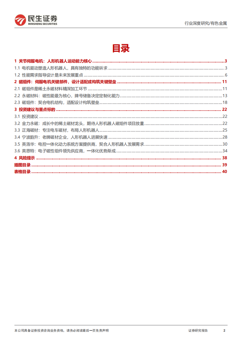 人形机器人材料需求系列报告：磁组件，材料设计进入新时代,人形机器人,人形机器人,第2张
