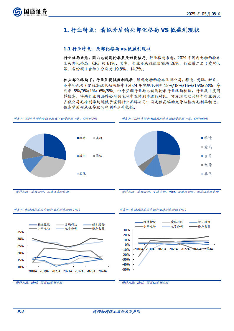 两轮车行业研究：如何看待两轮车行业格局及未来发展？,两轮车,两轮车,第4张