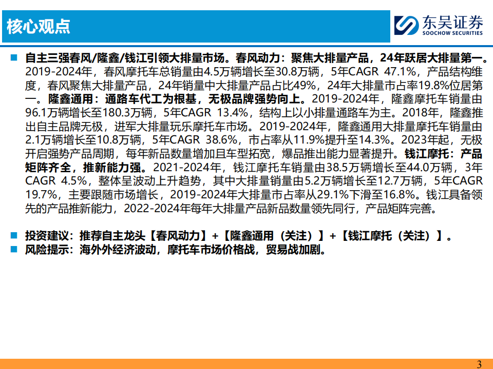 摩托车行业深度研究：内销与出口共振，大排量引领向上,摩托车,摩托车,第3张
