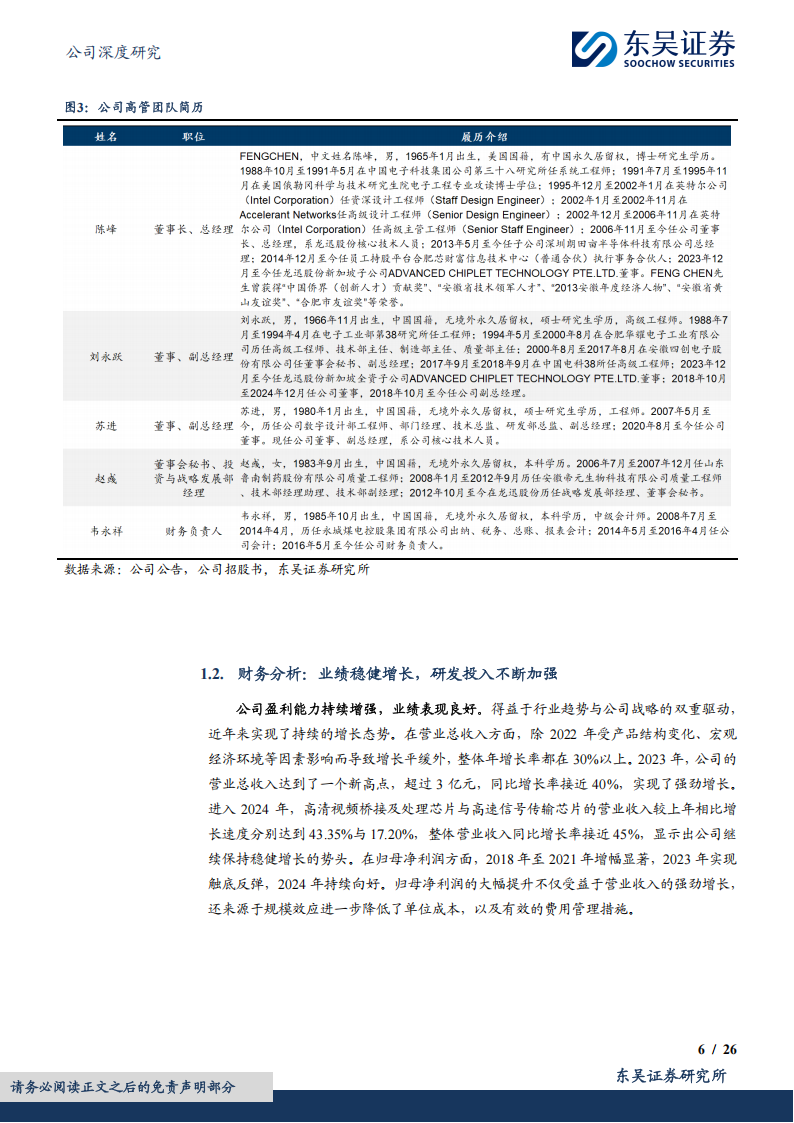龙迅股份研究报告：专注高速混合信号芯片，25年把握ARVR+智驾双重机遇,龙迅股份,高速混合信号芯片,AR,VR,智驾,龙迅股份,高速混合信号芯片,AR,VR,智驾,第6张