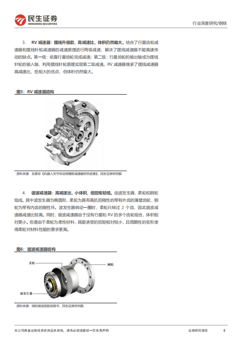 人形机器人材料行业分析：减速器材料，工艺优化正当时,人形机器人,人形机器人,第5张