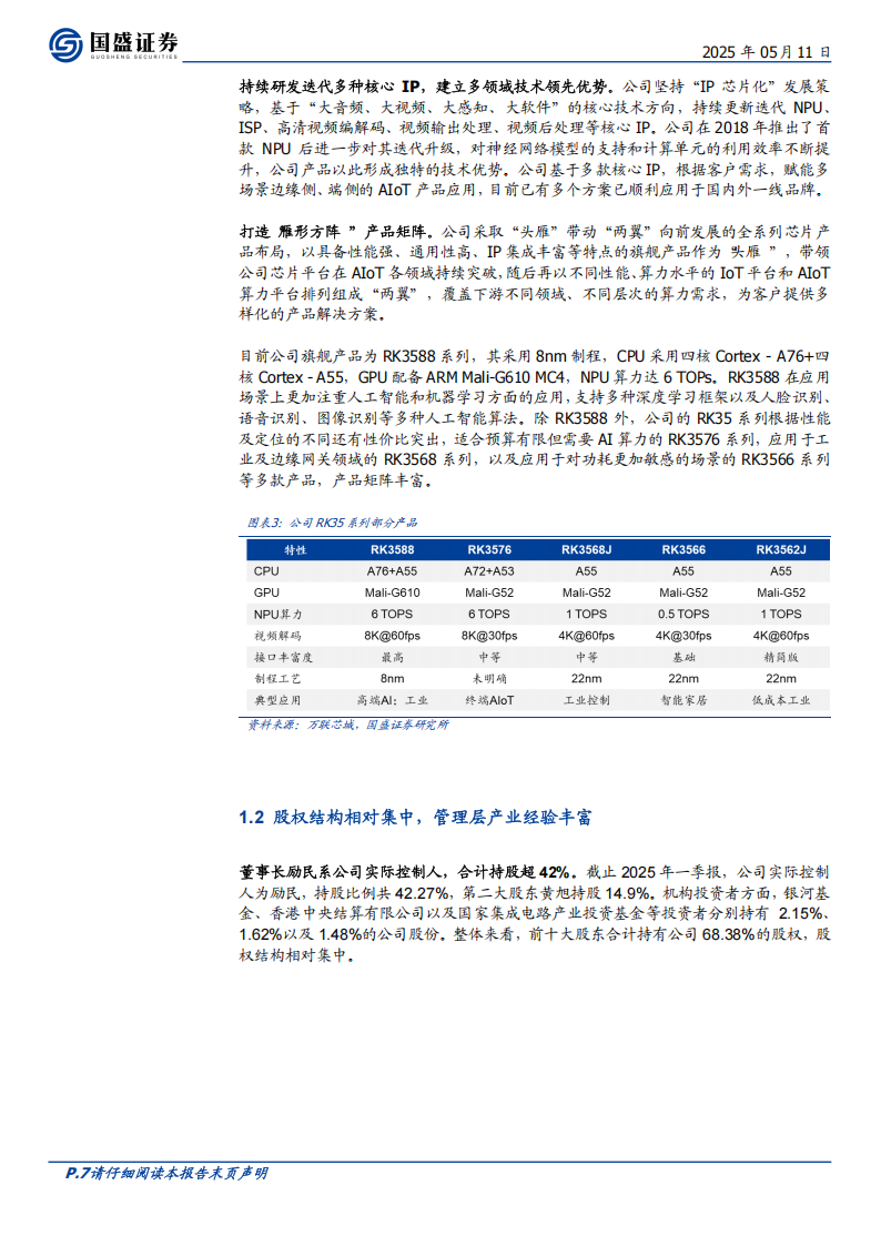 瑞芯微研究报告：AIoT SoC平台化布局，端侧AI弄潮儿,瑞芯微,AIoT,SoC,AI,瑞芯微,AIoT,SoC,AI,第7张
