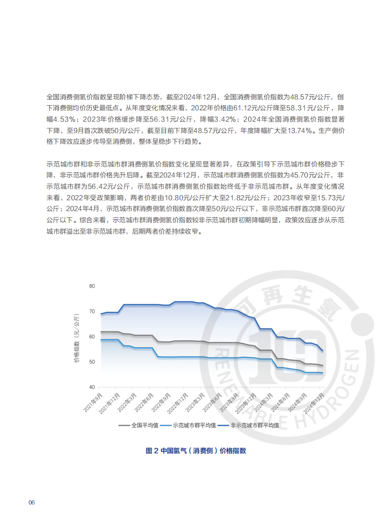 中国氢能联盟研究院：中国氢价指数年度报告 （2025年版）,氢能,氢能,第8张