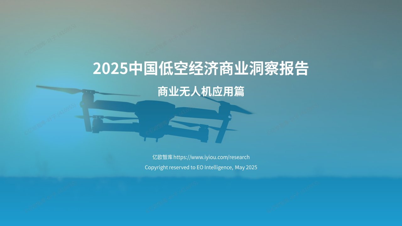 2025中国低空经济商业洞察报告（商业无人机应用篇）终稿,低空经济,无人机,低空经济,无人机,第1张