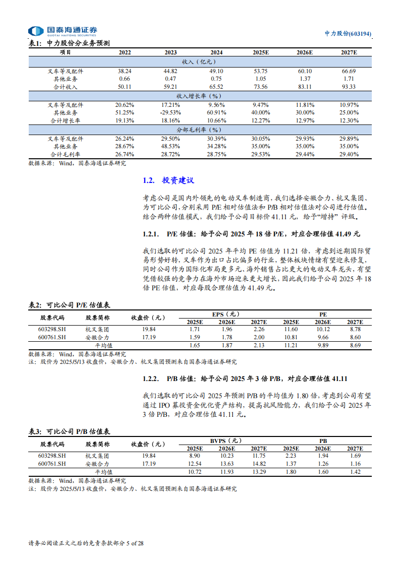 中力股份研究报告：电动叉车龙头，差异化定位打开发展空间,中力股份,电动叉车,中力股份,电动叉车,第5张