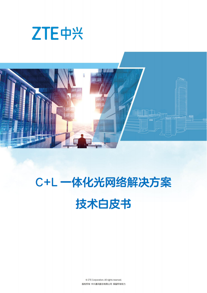 中兴：2025年C+L一体化光网络解决方案技术白皮书,中兴,光网络,中兴,光网络,第1张