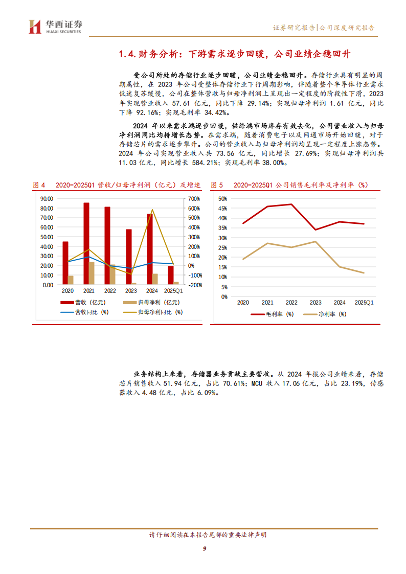 兆易创新研究报告：国产存储龙头与MCU领军者，业务稳健成长,兆易创新,国产,存储,MCU,兆易创新,国产,存储,MCU,第9张