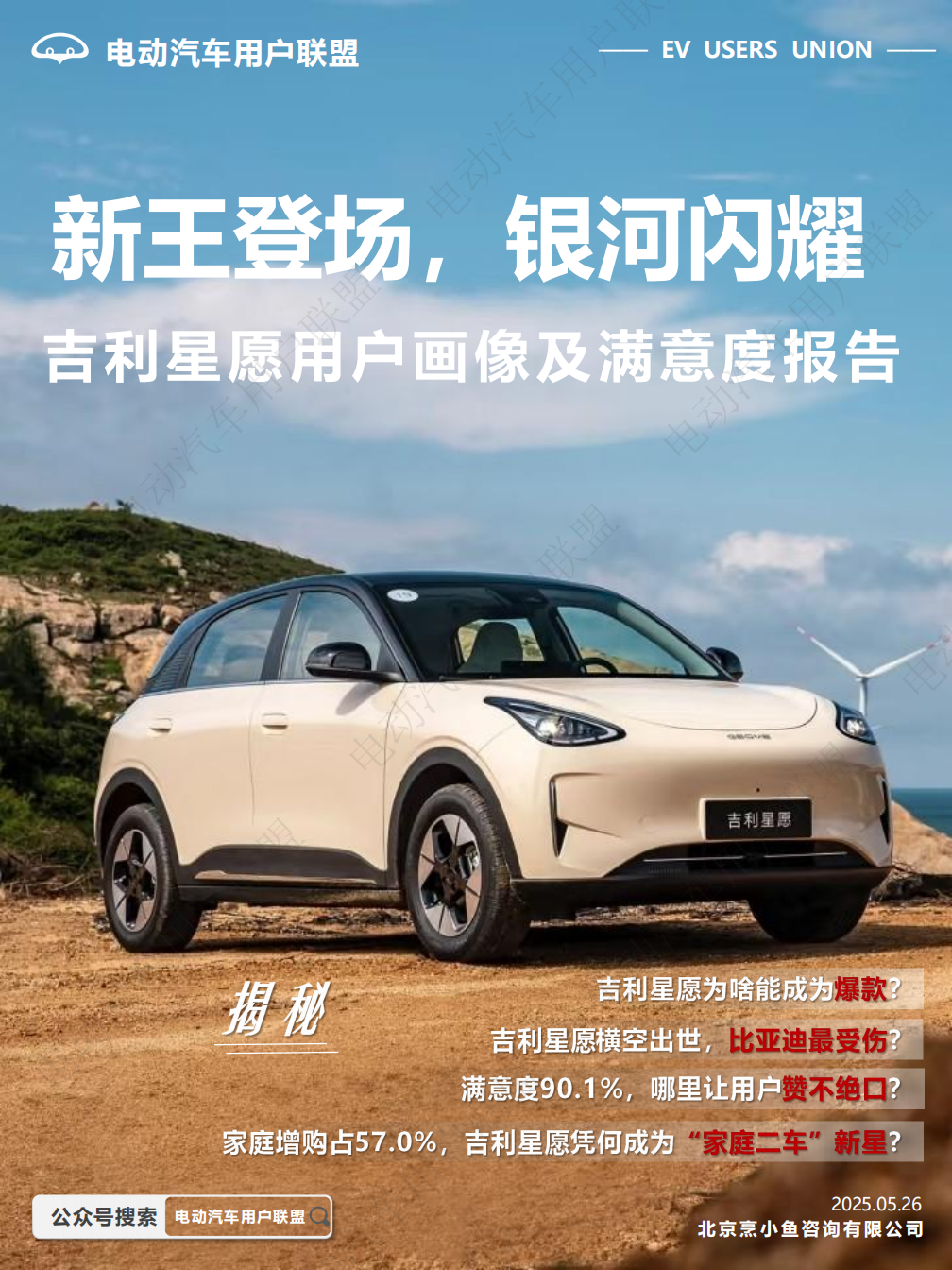 吉利星愿用户画像及满意度报告——电动汽车用户联盟出品,吉利星愿,用户画像,吉利星愿,用户画像,第1张