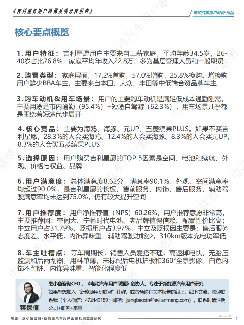 吉利星愿用户画像及满意度报告——电动汽车用户联盟出品,吉利星愿,用户画像,吉利星愿,用户画像,第3张