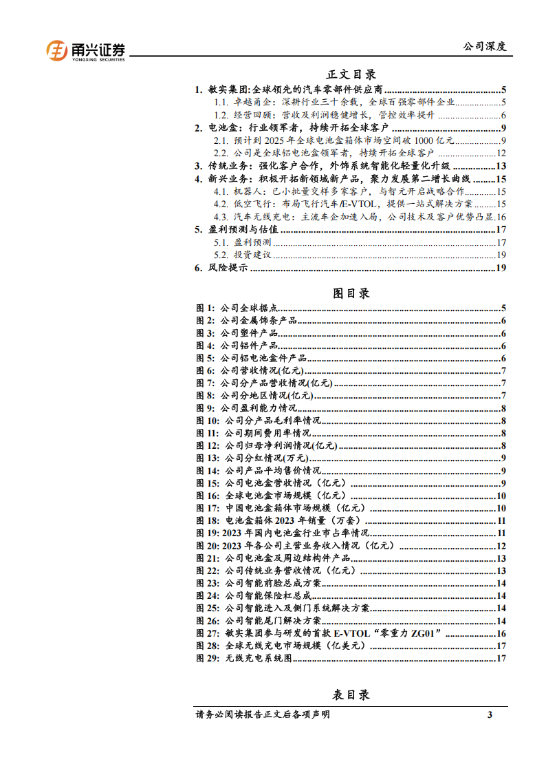 敏实集团研究报告：全球电池盒领军者，拓宽新赛道彰显成长韧性,敏实集团,电池盒,敏实集团,电池盒,第3张